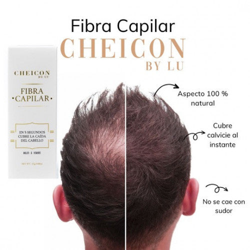 Combo Fibra Capilar CHEICON BY LU + Aplicador